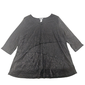 Top 3/4 Sleeve By Catherines  Size: 1x