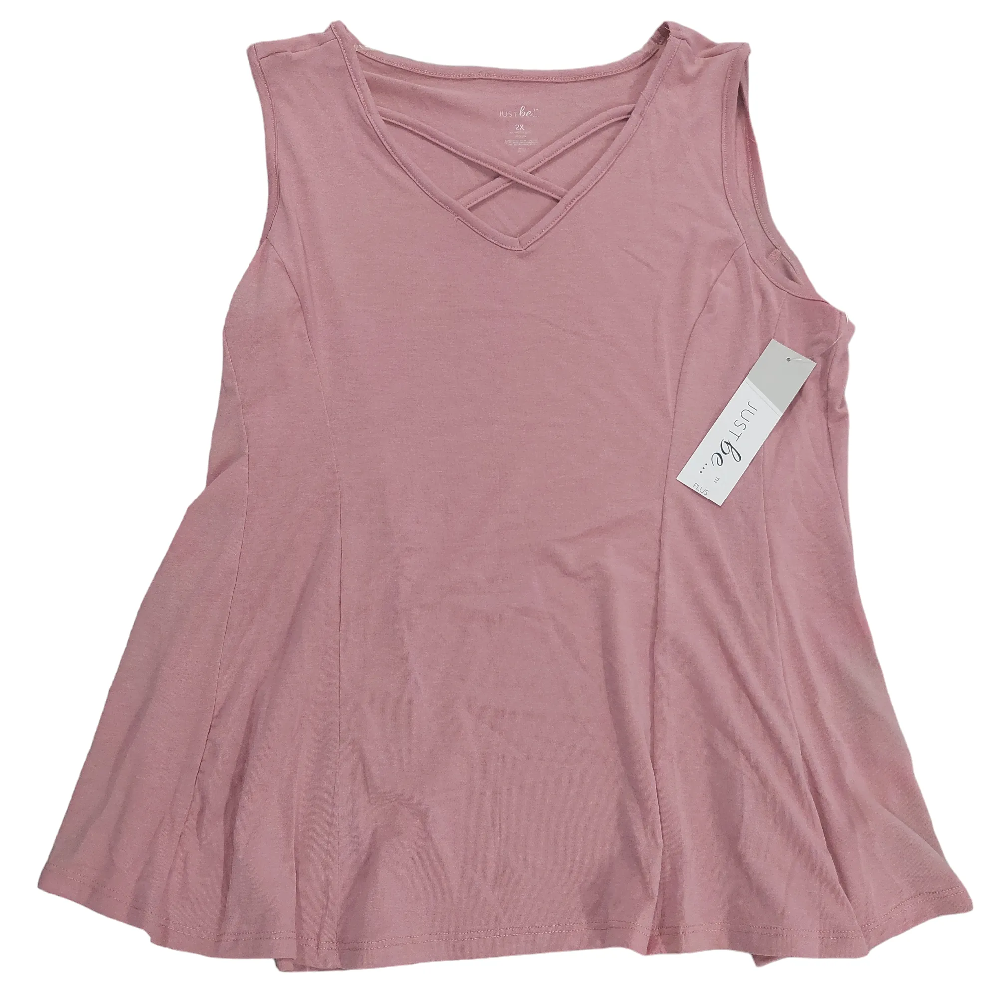 Top Sleeveless By Just Be  Size: 2x