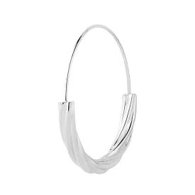 Tove Hoop Medium, Silver