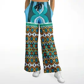 Turquoise Tonight Stretchy Phat Bellbottoms