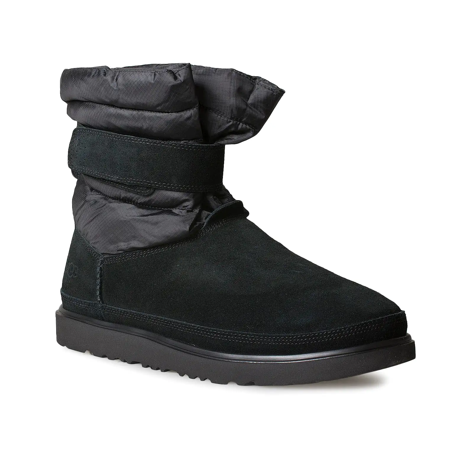 UGG Classic Short Pull On Weather Black Boots - Men's