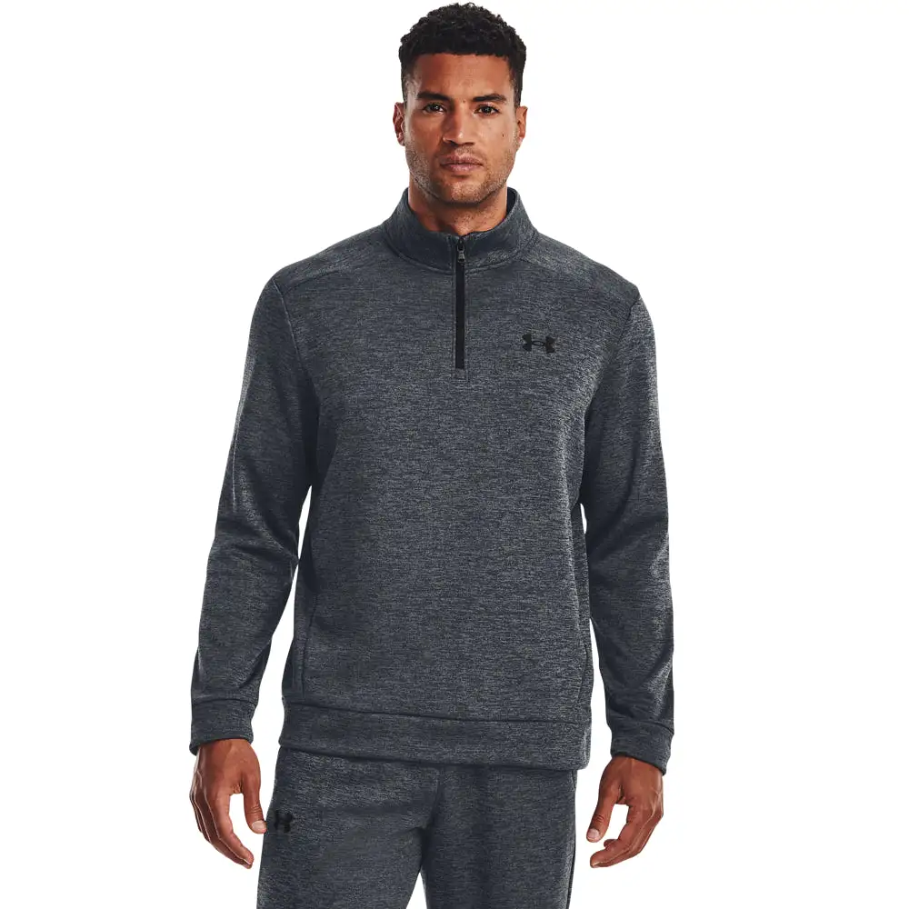 'Under Armour' Men's Armour Fleece 1/4 Zip Pullover - Pitch Grey