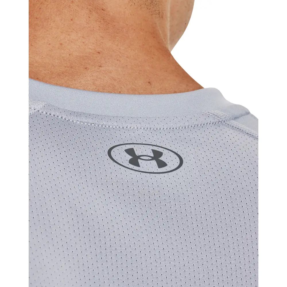 'Under Armour' Men's Drift Tide Knit Crewneck - Mod Grey