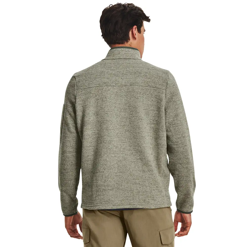 'Under Armour' Men's Specialist 1/4 Zip Pullover - Grove Green