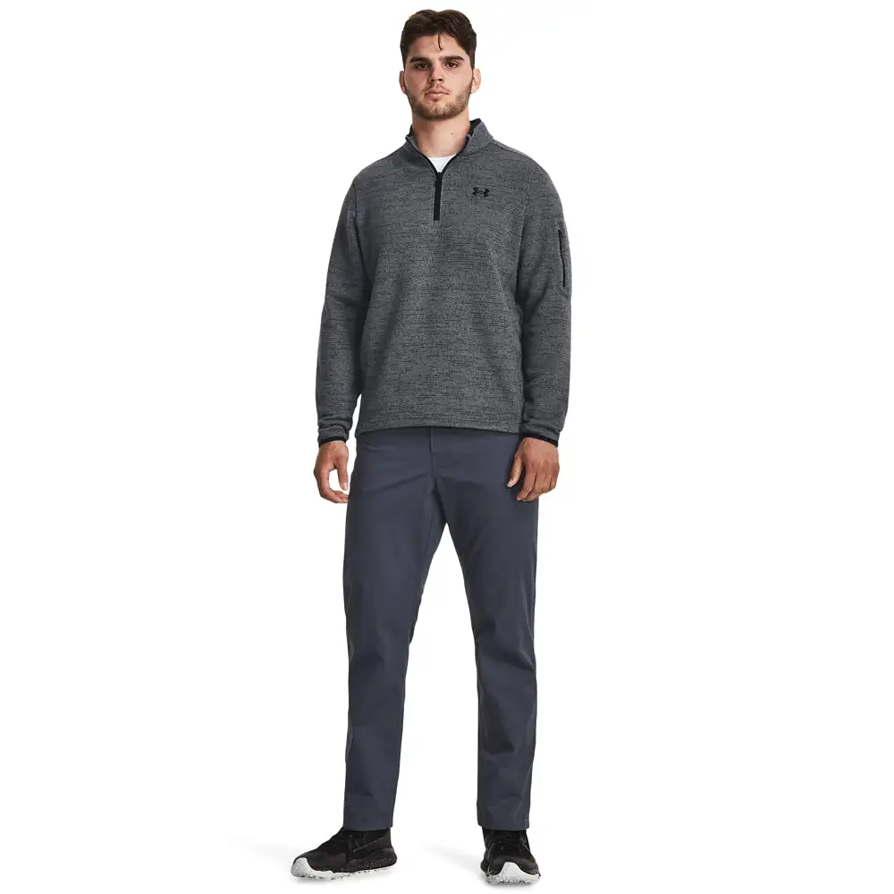 'Under Armour' Men's Specialist 1/4 Zip Pullover - Pitch Grey