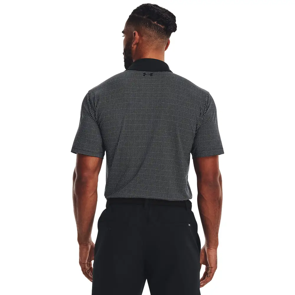 'Under Armour' Men's T2G Printed Polo - Black