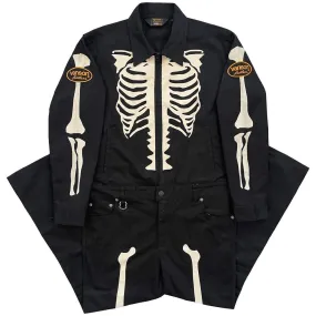 Vanson Skeleton Overalls