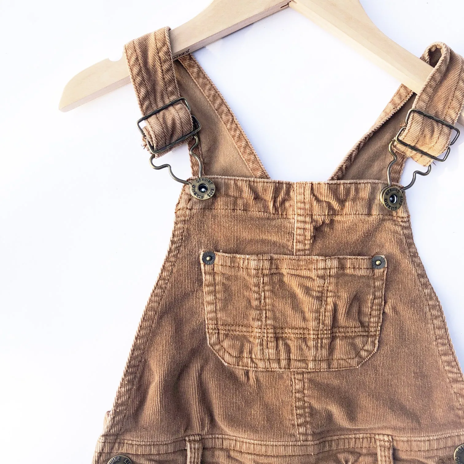 Vintage Osh Kosh Courduroy Overalls Size 2-3