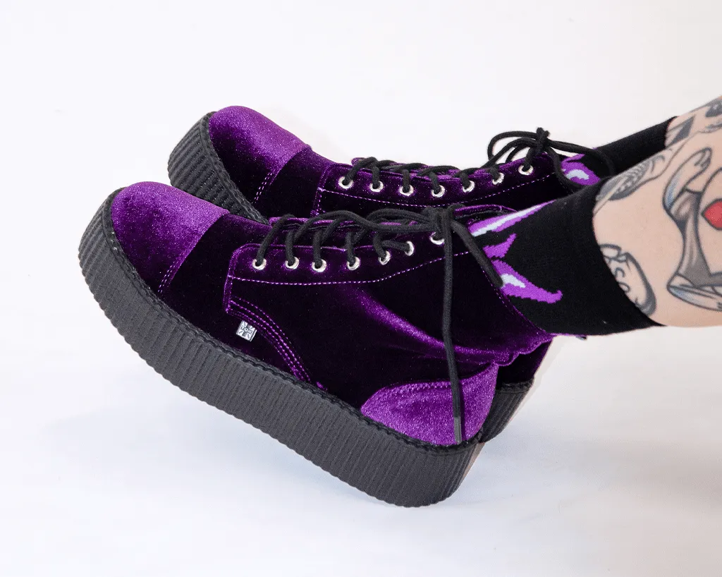 Violet Velvet Viva Mondo Boot