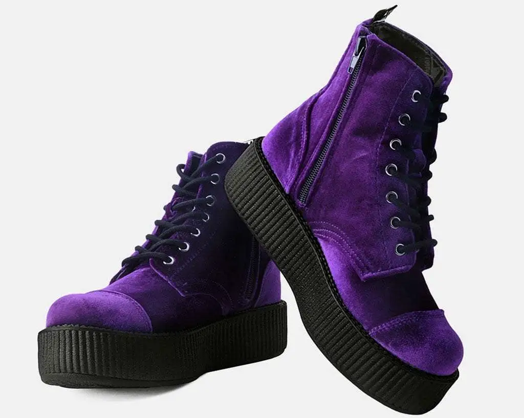 Violet Velvet Viva Mondo Boot