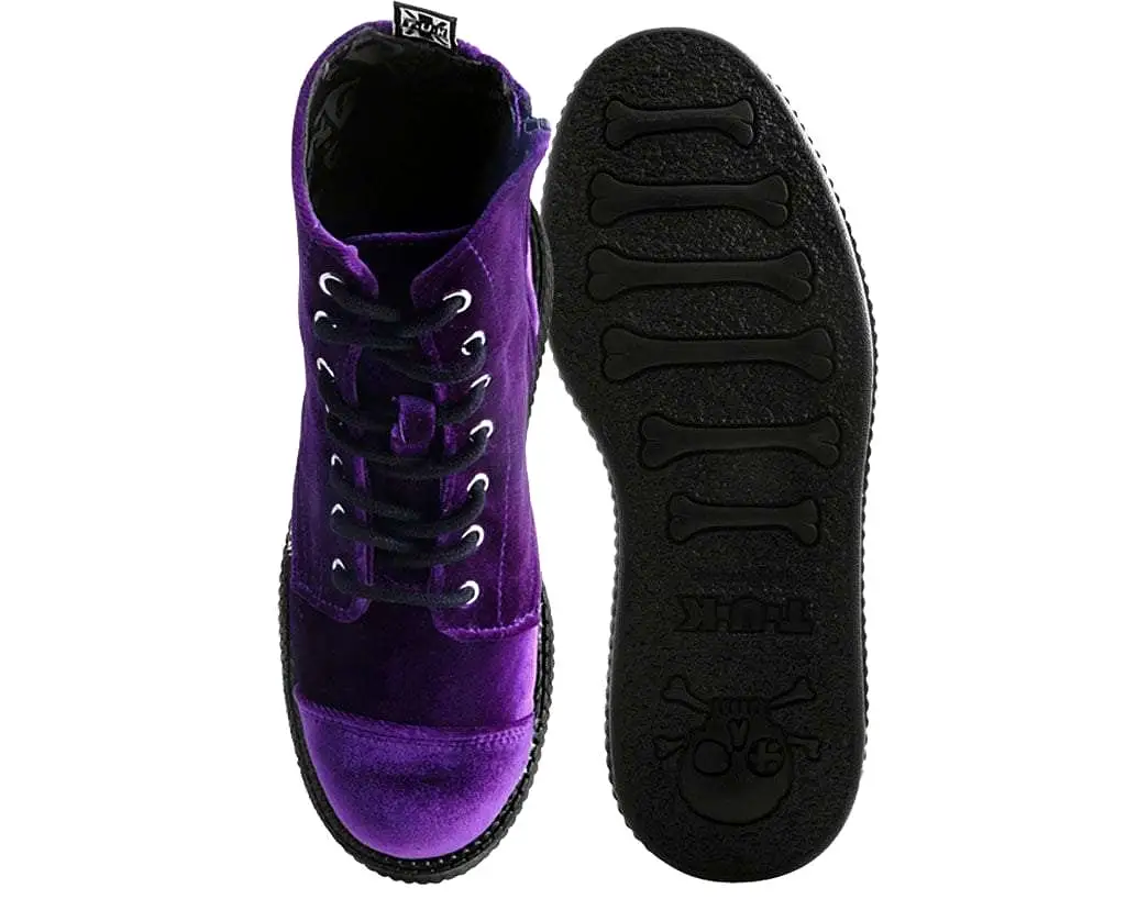 Violet Velvet Viva Mondo Boot