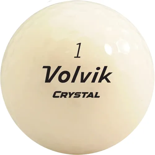 Volvik Crystal 2022 Focus Colored Golf Balls by the Sleeve