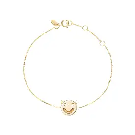 Wicked Yellow Gold Bracelet