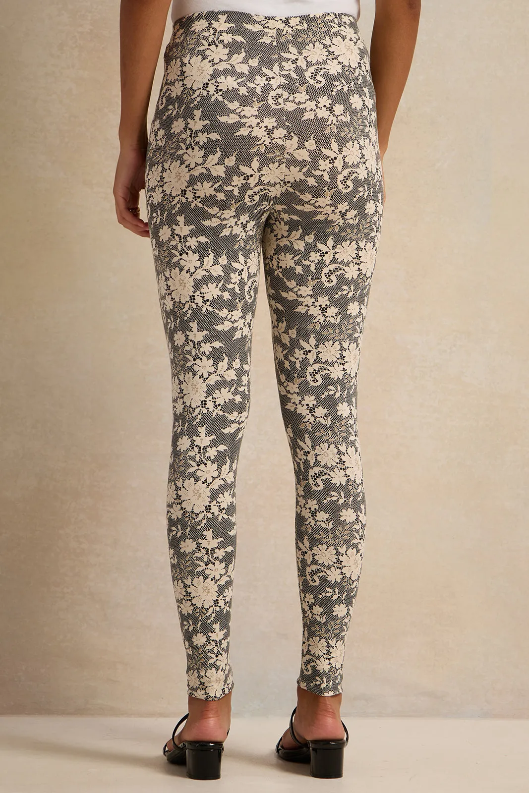 Women Multicolour Printed Leggings