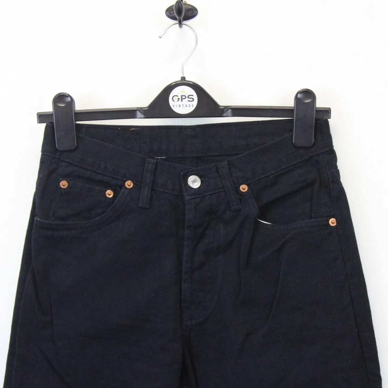 Womens LEVIS 501 Chinos Black | W29 L30