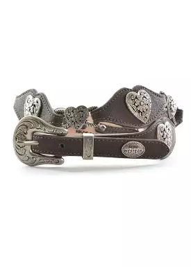 Women's Pure Western Heart Belt