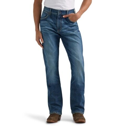 Wrangler Men's Retro Slim Bootcut Jean in Whitley