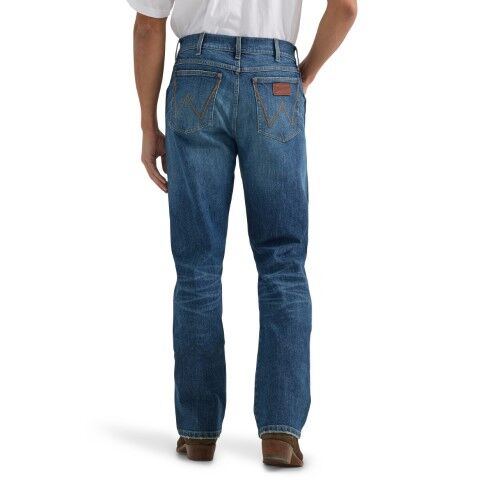 Wrangler Men's Retro Slim Bootcut Jean in Whitley