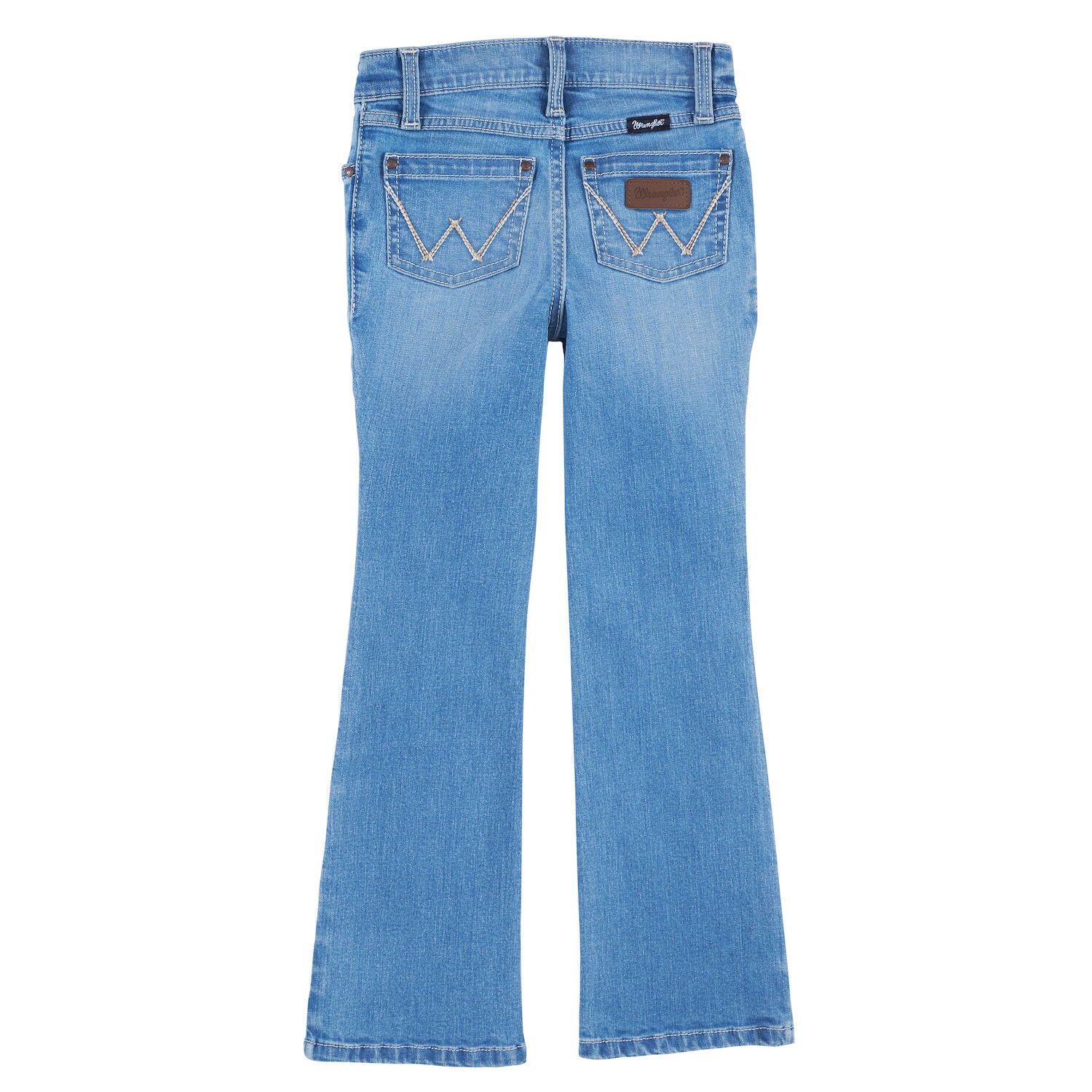 Wrangler® Girl's Bootcut Jean in Light Denim