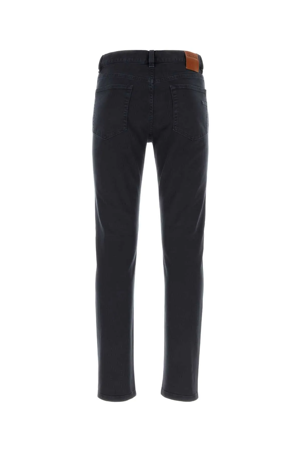 Zegna Midnight Blue Stretch Denim Roccia Jeans